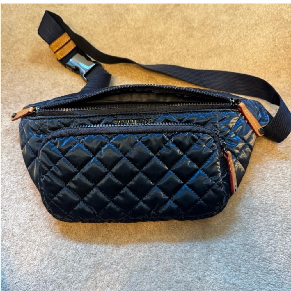 MZ Wallace metro sling midnight liquid